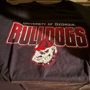 University of Georgia Bulldogs Black Dog T-Shirt